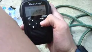 Setup of the Midland HH54VP2 weather radio