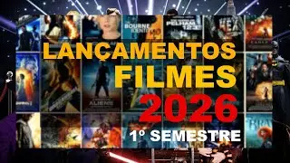 CALEND&Aacute;RIO FILMES 2026 | 1&ordm; SEMESTRE (NOVIDADES) DC COMICS , MOTU e NINTENDO