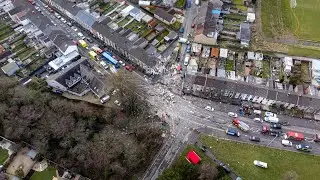 The location where that house exploded in Morriston, Swansea.