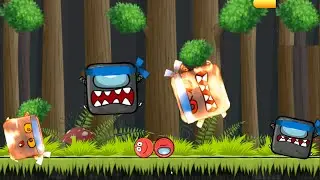 RED BALL 4 : AMONG US BALL & RED BALL 'FUSION BATTLE' with IMPOSTER BOSS & FIRE BOSS VOLUME 2 FOREST