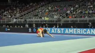 Sun Wei (CHN) - Floor Exercise - 2017 AT&T American Cup