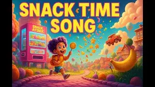 Snack Time Song for Kids | Fun Toddler Song About Snacks and Sharing