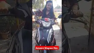 Ampere Magnus Neo Electric Scooty Only @79999/ #amperemagnus #ampere