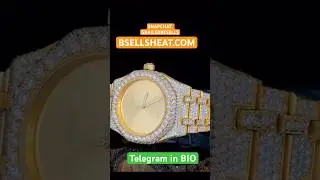 Iced Out Moissanite 1017 Alyx Audemars Piguet Collab Watch Available 🔥 #audemarspiguet