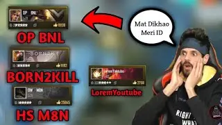 Free Fire Legend Players UID Collection || M8N,OP BNL,B2K,Lorem,IMAD GAN || Top Players UID Reveled