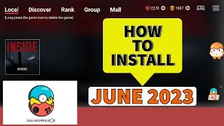 EGG NS EMULATOR - LATEST INSTALL GUIDE - JUN 2023 - PLAYDEAD'S INSIDE TUTORIAL