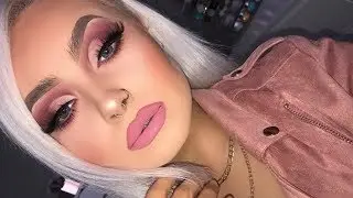 Chatty GRWM | Cranberry Cut Crease | Makeup Tutorial