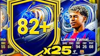 BEST 82+ x25 TOTY PACKS | 87+ ENCORE ICON PLAYER PICKS  FC 26 ULTIMATE TEAM