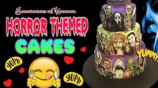 Horror Themed Cakes inspired by HORROR movies!)