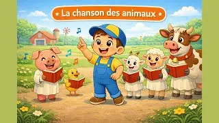 🐼La chanson des animaux🐼- comptine pour enfants
