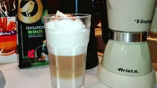 Молочный кофе, как приготовить рецепт латте маккиато без дорогой кофемашины?