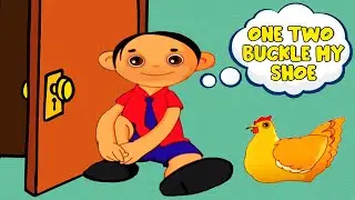 One Two Buckle My Shoe Nursery Rhymes | Popular Nursery Rhymes For Children | Best Songs For Kids