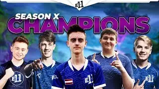 EU SEASON X CHAMPIONS | Stompy Tschinken Boyer Itemm Klusia