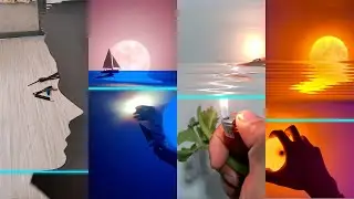 Crazy Time Warp Scan Painting Challenge #16 | TikTok Art Compilations