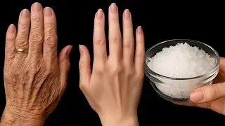 Ancient Salt Trick Removes Deep Wrinkles Even at 70! #antiaging 