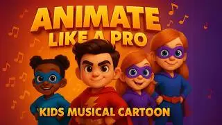 How to Create Kids Musical CARTOON ANIMATION In Minutes for Faceless YouTube Channel