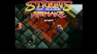 Streets Of Rage Remake [5.2] - SOR 1 Way - 2 Players Playthrough