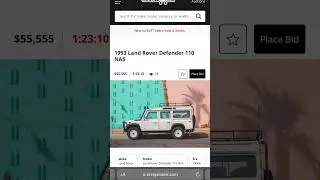 What&rsquo;s More Rare Than The &lsquo;93 NAS Defender 110?! #bringatrailer #landrover #defender #4x4