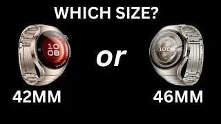 Huawei Watch 5 (42mm) vs (46mm) - Which Size is Best for YOU? (Full Comparison & Differences)