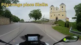 Pure Joy To Ride Honda NT1100 DCT | POV | Pilgrimage place Skalka, Trencin, Slovakia, Europe