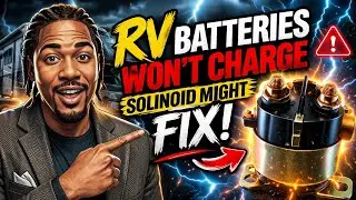 RV battery isolator solenoid could be draining your battery ￼