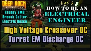 High Voltage Crossover & Turret EM Discharge | Engineer | Deep Rock Galactic [Ultrawide]