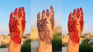 New  & Easy Mehndi Design 2025❤️|| Beautiful & unique Hina Design ✨|| HeenaCreation8739