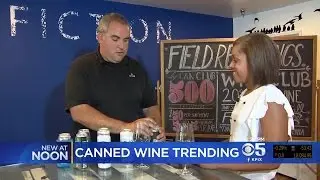 Canned Wine Catching On With Vino Lovers
