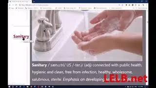 English Vocabulary about Cleanliness and Hygiene for IELTS