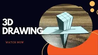 Easy 3D Drawing Illusion ✏️ | Step-by-Step Pencil Art That Looks Real