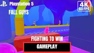 Fall Guys - Fighting To Win - No Commentary - [4K PS5] [60 FPS]