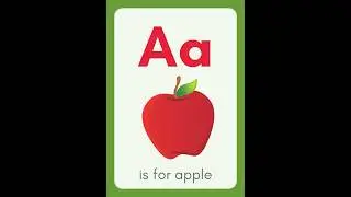ABC Song with Flashcards | Learn Alphabet A to Z for Kids