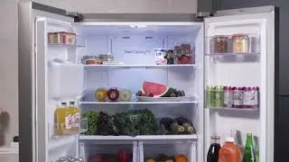 Обзор продукта: Холодильник Samsung SRF5300SD с французской дверью и системой Free Frost объемом ...