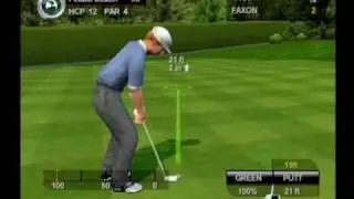Tiger Woods PGA Tour 2001 PS2 Gameplay