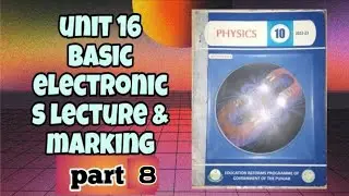 class 10 physics-chapter 16-basic electronics-NOT operation in detail