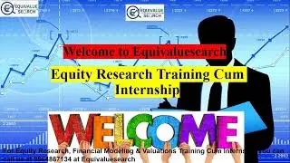 Introductory Session Equity Research Training Cum Internship