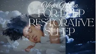 Yoga Nidra For Deep Restorative Sleep🎧| Black Screen