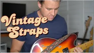Best Vintage Style Guitar Straps