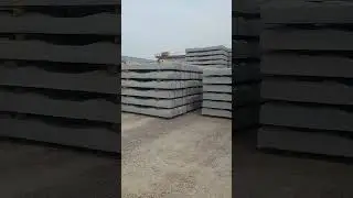 Concrete cement sleeper type Ⅺ railway train track strong bearing capacity.#railtrack #sleeper