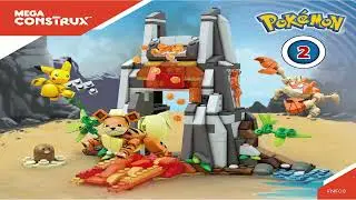 Mega Construx Instructions | Pokemon | FNF08 | Volcano Rivals (Book 2)