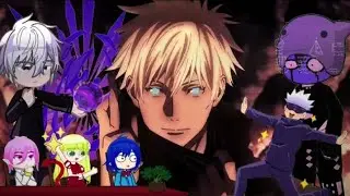 Iruma Demon school react to Gojo satorou Jujutsu Kaisen