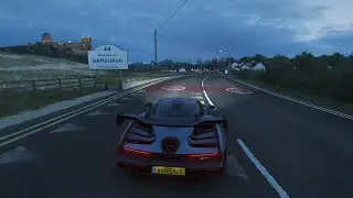 Forza Horizon 4 - Sunset To Sunrise Drive In McLaren Senna