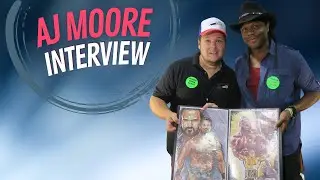 Artist AJ Moore Interview at River City Wrestling Con 2021