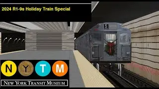 OpenBVE 2024 R1-9s Holiday Train Special From Lower East Side-2nd Avenue To 96th Street-2nd Avenue