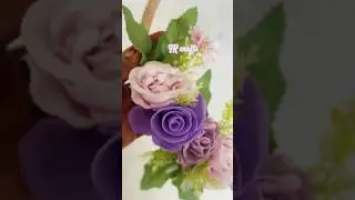 Flower hoop/ bouquet #music #diy #pearlflower #handmade #flowers #bouquets #bouquet #floral #hoop #o