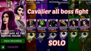 MCOC | EVENT QUEST SABOTAGE CAVALIER all boss fight | Marvel | Kabam | contest of champions