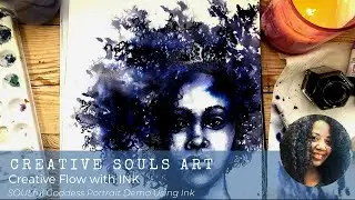 Creative Flow with Ink - Speed Painting Tutorial Christa Forrest