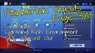 Fortnite: Plankerton Quests Page 3/13