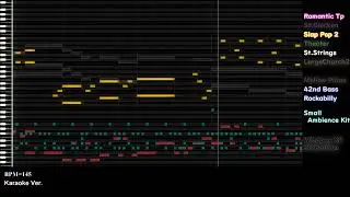 幽霊客船の時空を越えた旅（Karaoke&Full）【th12 東方星蓮船 耳コピ MIDI】