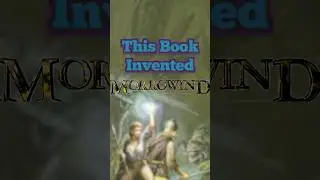 This Book Invented MORROWIND